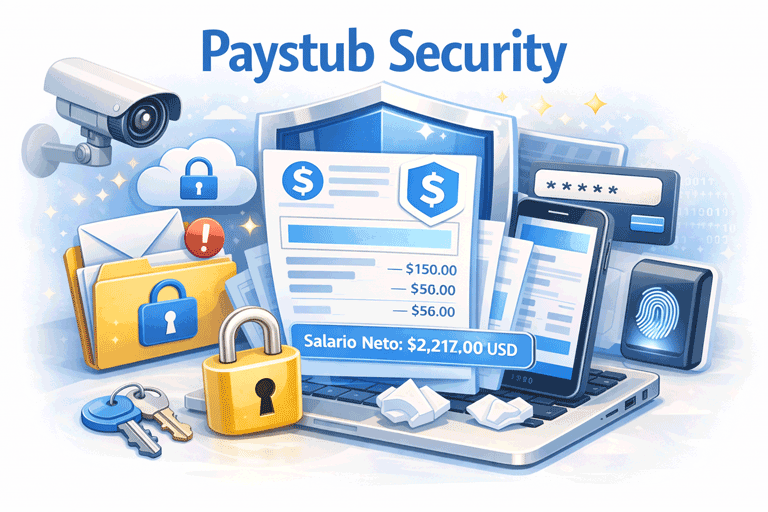 Paystub Security in 2026: How to Protect Paystub and Employee Data